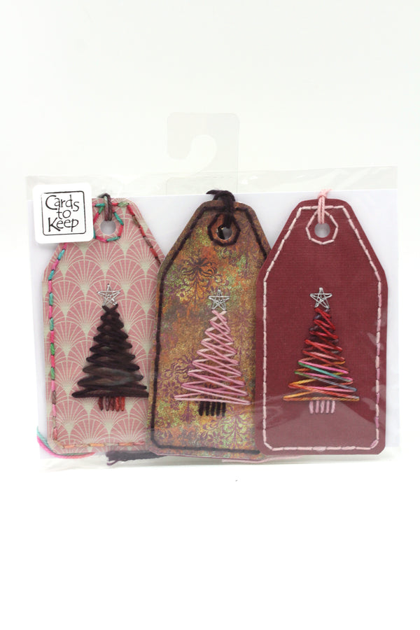 Christmas Trees - The House Dye - Gift Tags - Set of 3 (C1775b)