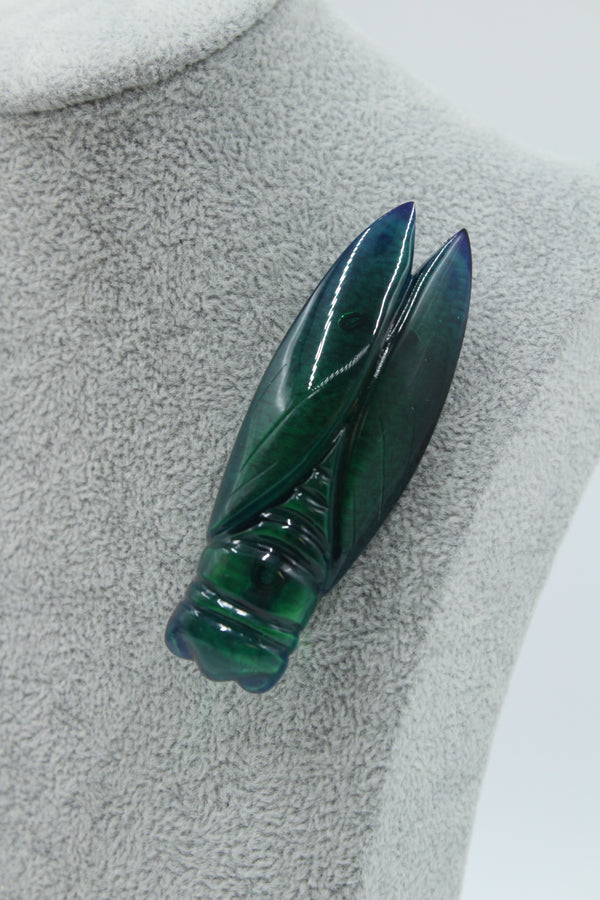 Cicada Brooch - In Lieu of Blue