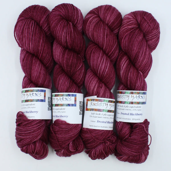 Soft Sock - Frosted Blackberry