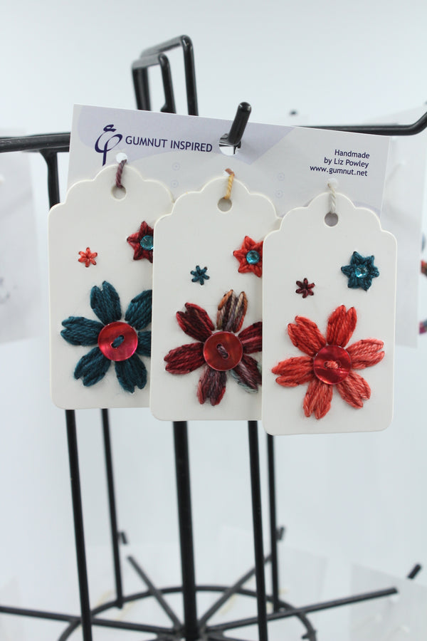 Buttons - Gift Tags - Set of 3 (C1779)