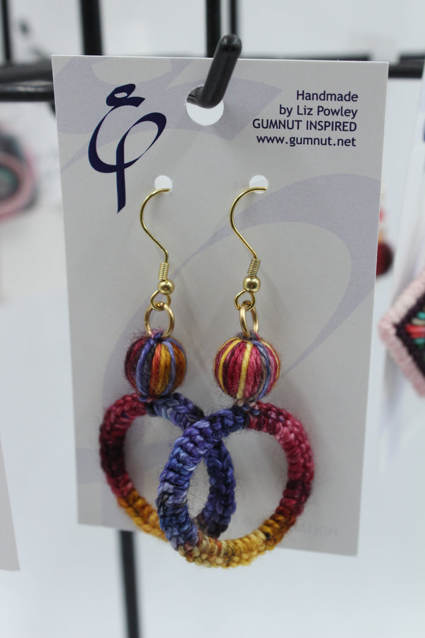 Earrings - Crochet - Star of Wonder - Loops (J2380)