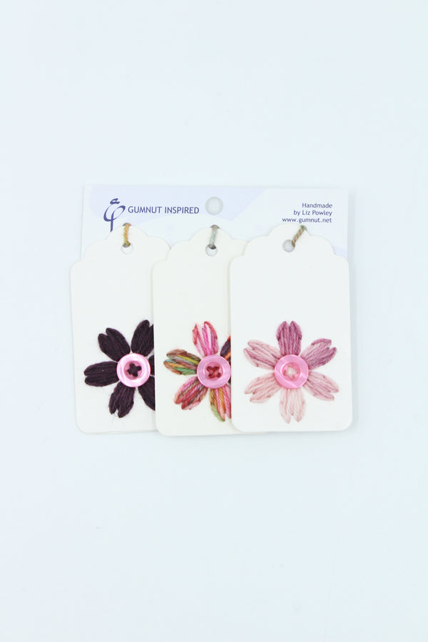 Buttons - Gift Tags - Set of 3 (C1778)