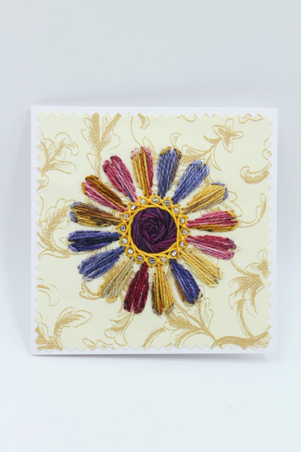 Flower - The House Dye Star of Wonder - Greeting Card - (C1790)