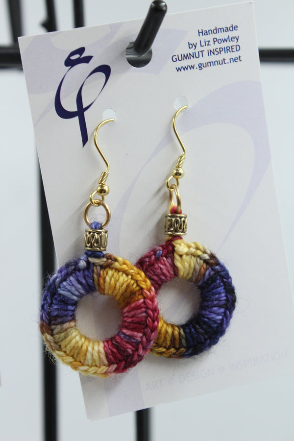 Earrings - Crochet - Star of Wonder - Loops (J2381)