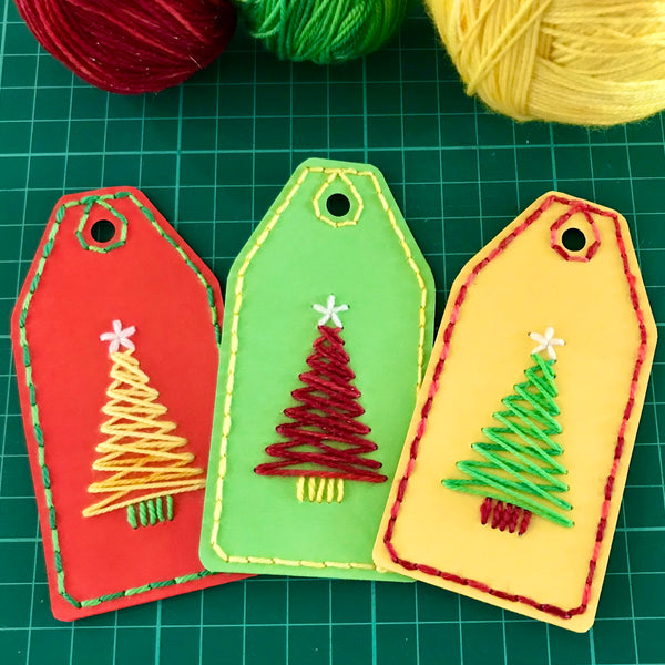 Christmas Tree - The House Dye - Gift Tags - Set of 3 (C1769)