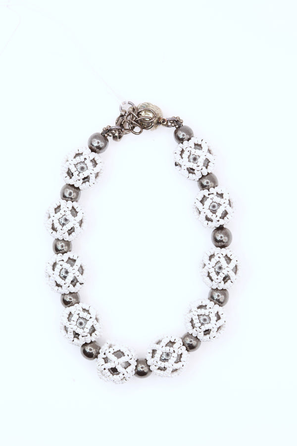 Beaded Bracelet - Swarovski & Japanese Beads  (J1982)