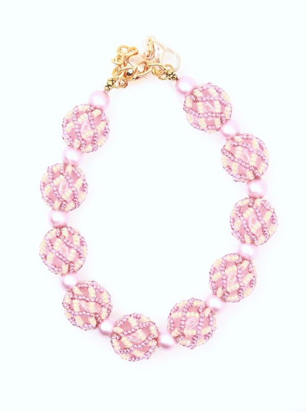 Beaded Bracelet - Swarovski & Japanese Beads  (J2134)