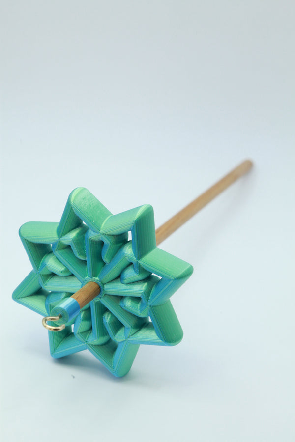 STAR - TOP Whorl Drop Spindle - HEAVY WEIGHT