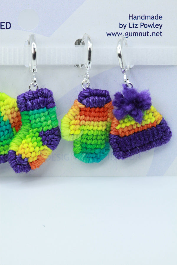 Needlepoint Stitch Markers - The House Dye - Sugar and Its Purple (A1703)