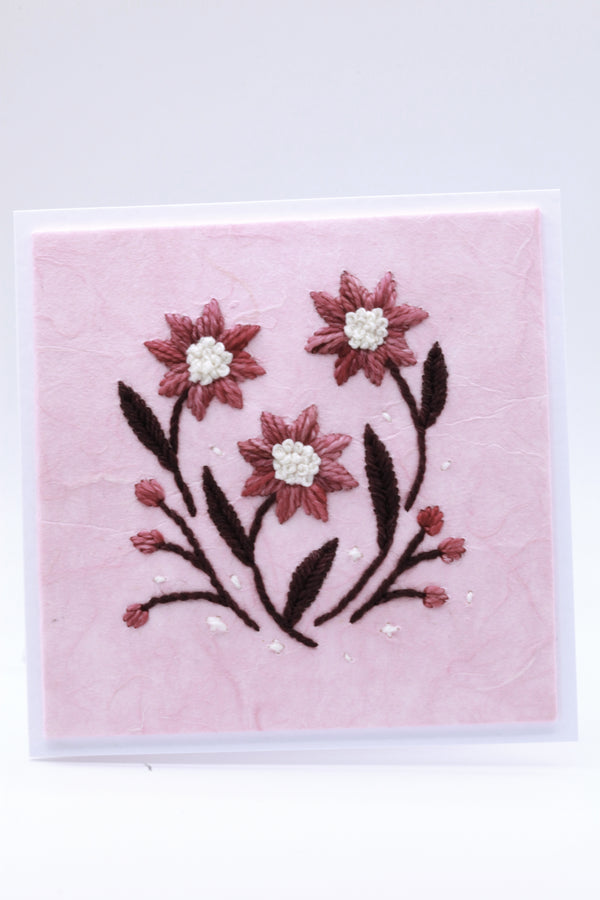 Flower - Sunstone - Greeting Card - 10x10 cm (C1767)