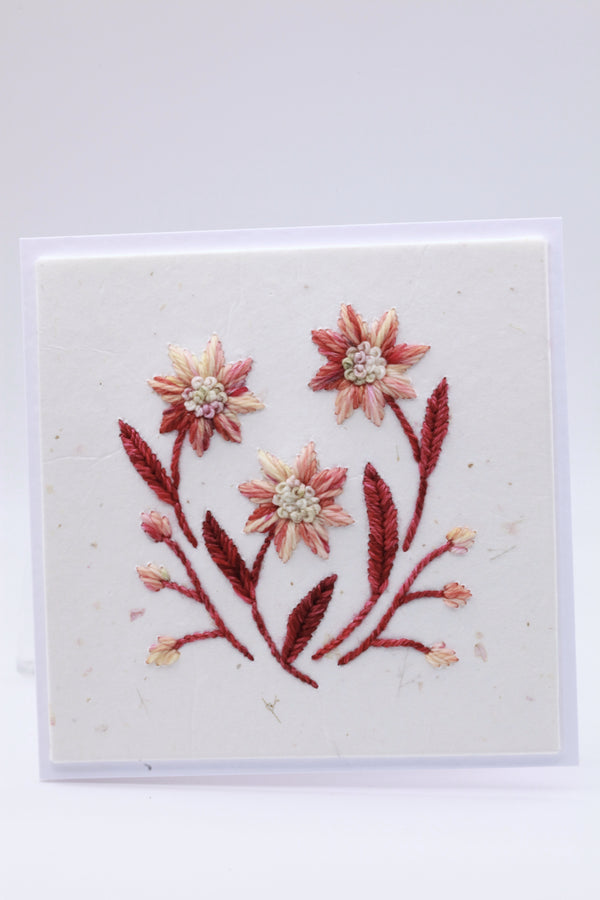Flower - Tutti Frutti - Greeting Card - 10x10 cm (C1768)