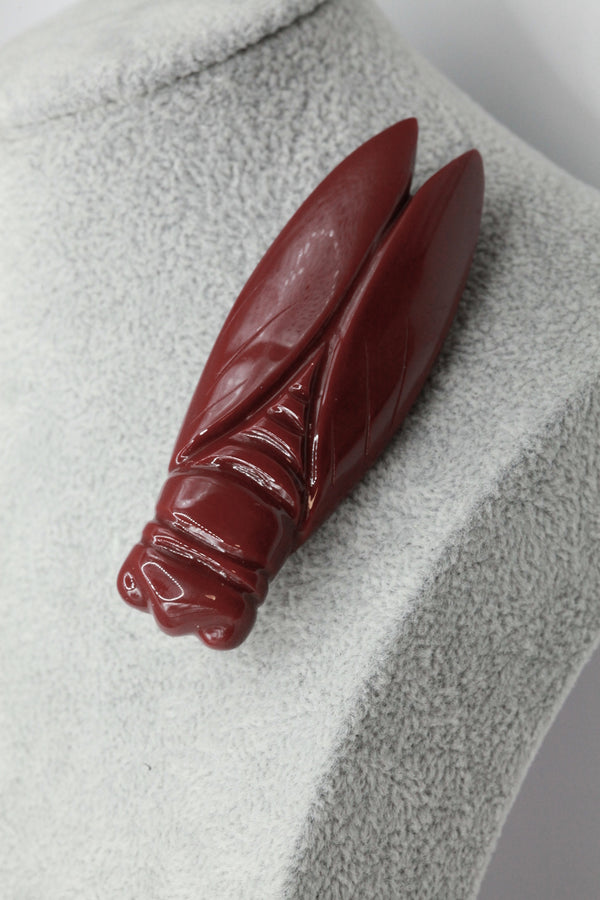 Cicada Brooch - Going Madder