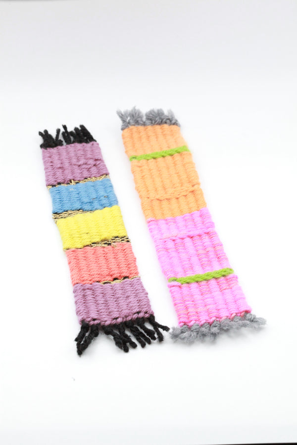 BookMark - Woven - 1 PCE - grey/coloured