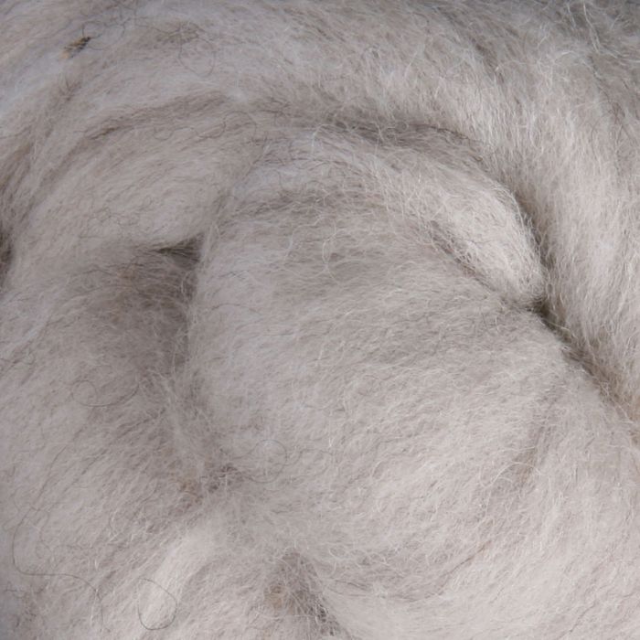 092 Light Corriedale Sliver - 100gm Bag (30 micron)