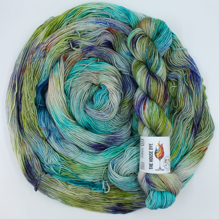 Intrepid Machine Intrepid - Hand dyed 100% Merino yarn – Skein Machine