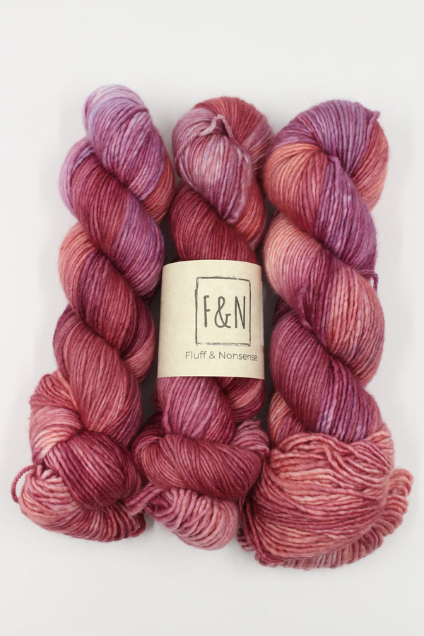 F&N 8ply 100% SRS Merino - Mixed Berry Sorbet