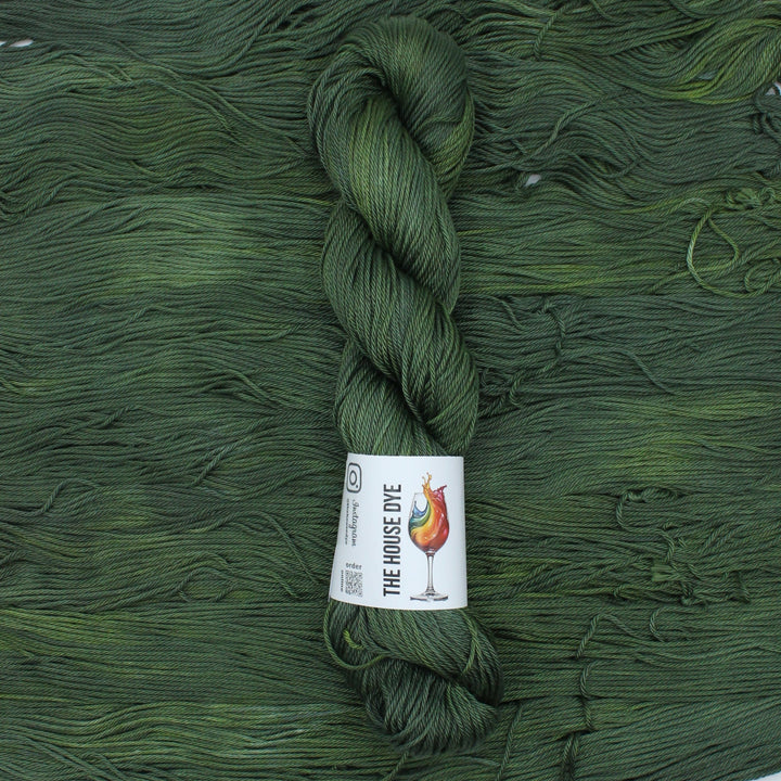 Handdyed Pima Cotton Green