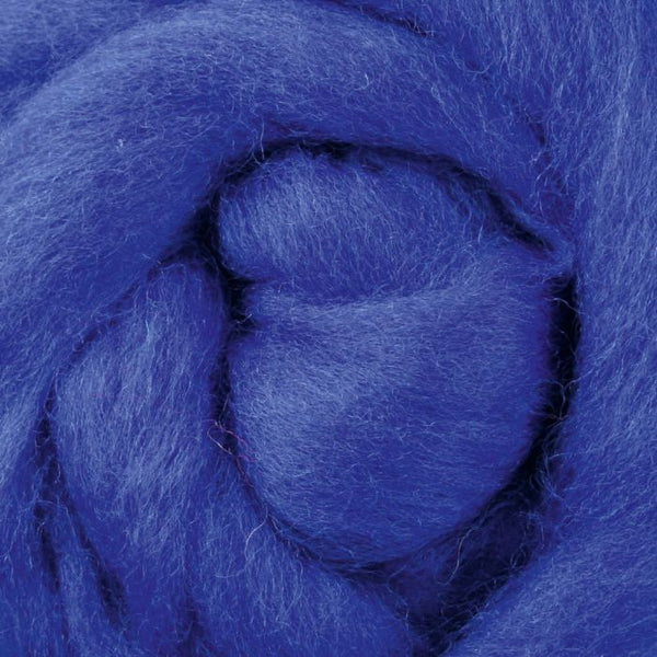 021 Dyed Sliver Blue - 100gm Bag