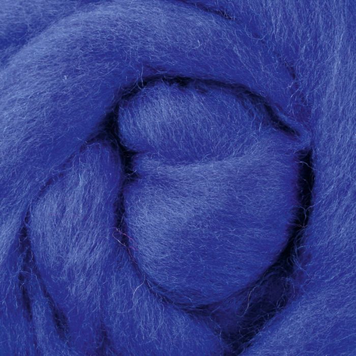 021 Dyed Sliver Blue - 100gm Bag