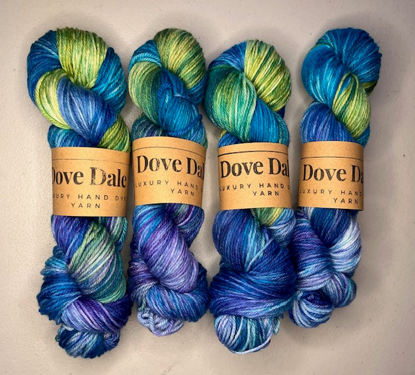 Sock 8ply - Salty Lagoon