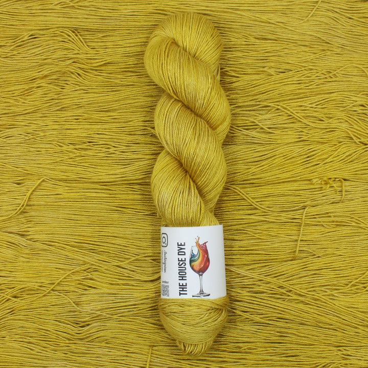 Handdyed Camel Yarn Yellow