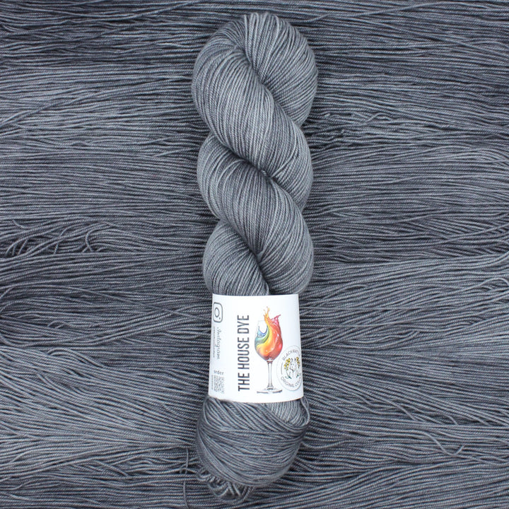 Handdyed Yarn Merino 4ply fingering grey