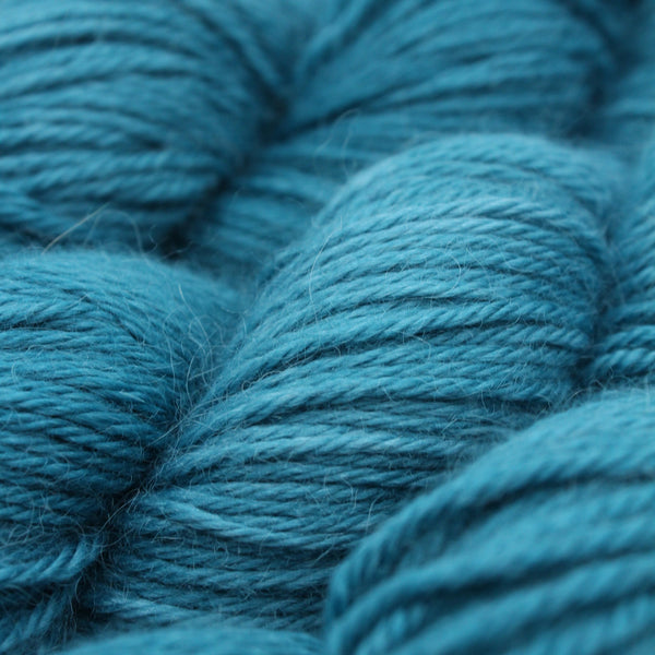 Handdyed Merino Alpaca Cashmere Blue