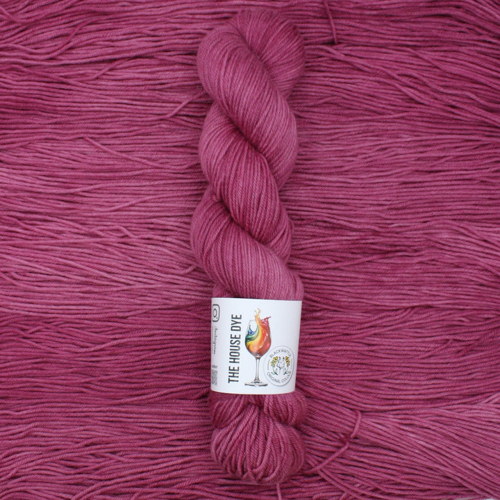 Handdyed merino yarn DK 8ply Pink