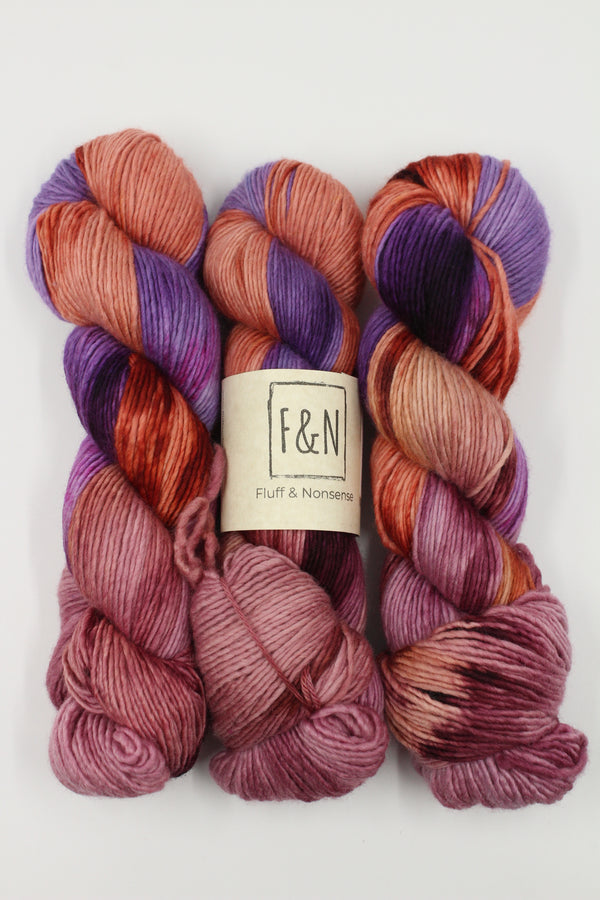 F&N 8ply 100% SRS Merino - Weird Sisters