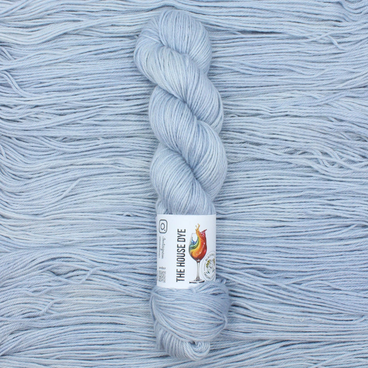 Handdyed Merino Alpaca Cashmere Blue