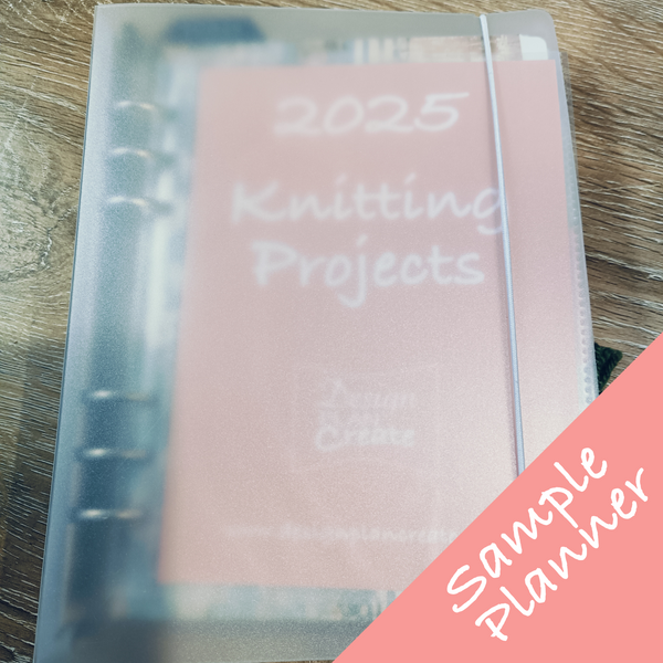 Project Planner for Knitting Crochet and other Crafts