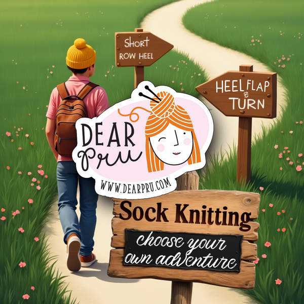 SOCK KNITTING - Choose your own Adventure with Pru Raymond