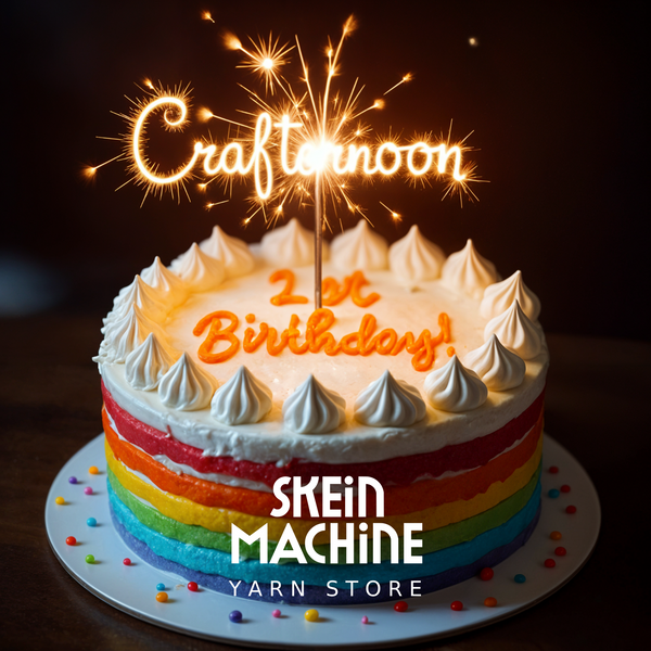 SKEIN MACHINE 1ST BIRTHDAY - CRAFTERNOON