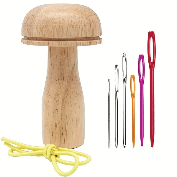 Sock Darning Mushroom - Sewing Kit