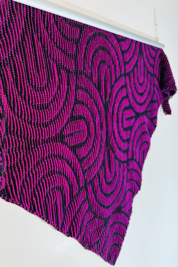 Geo Two Shadow Shawl Pattern - Download