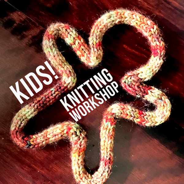 KIDS LEARN TO KNIT WITH TOMBOY - GINGERBREAD MAN