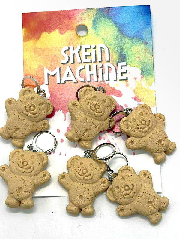 Mini Teddy - Stitch Markers Pack