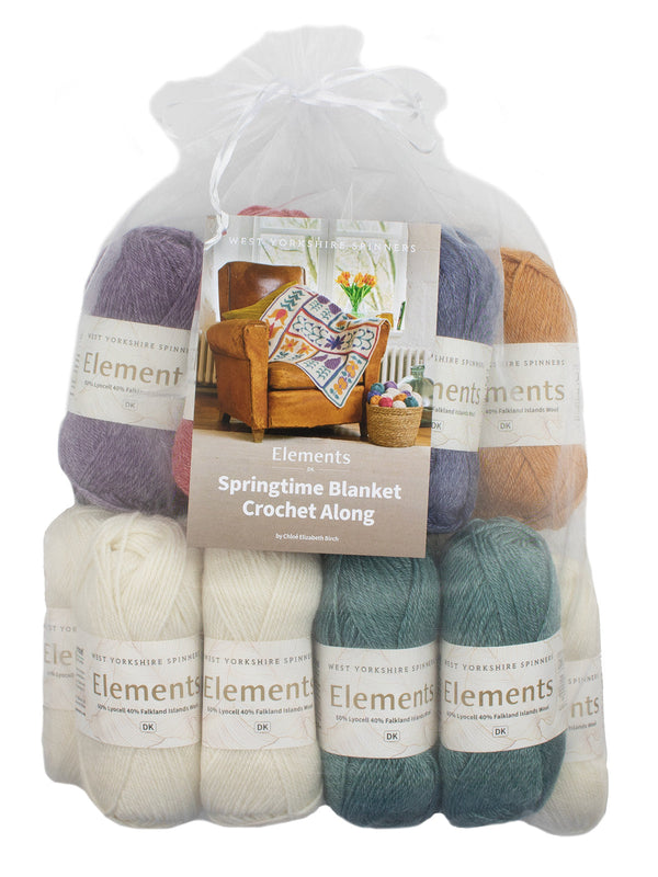 Elements DK - Springtime Blanket (Crochet) Bundle